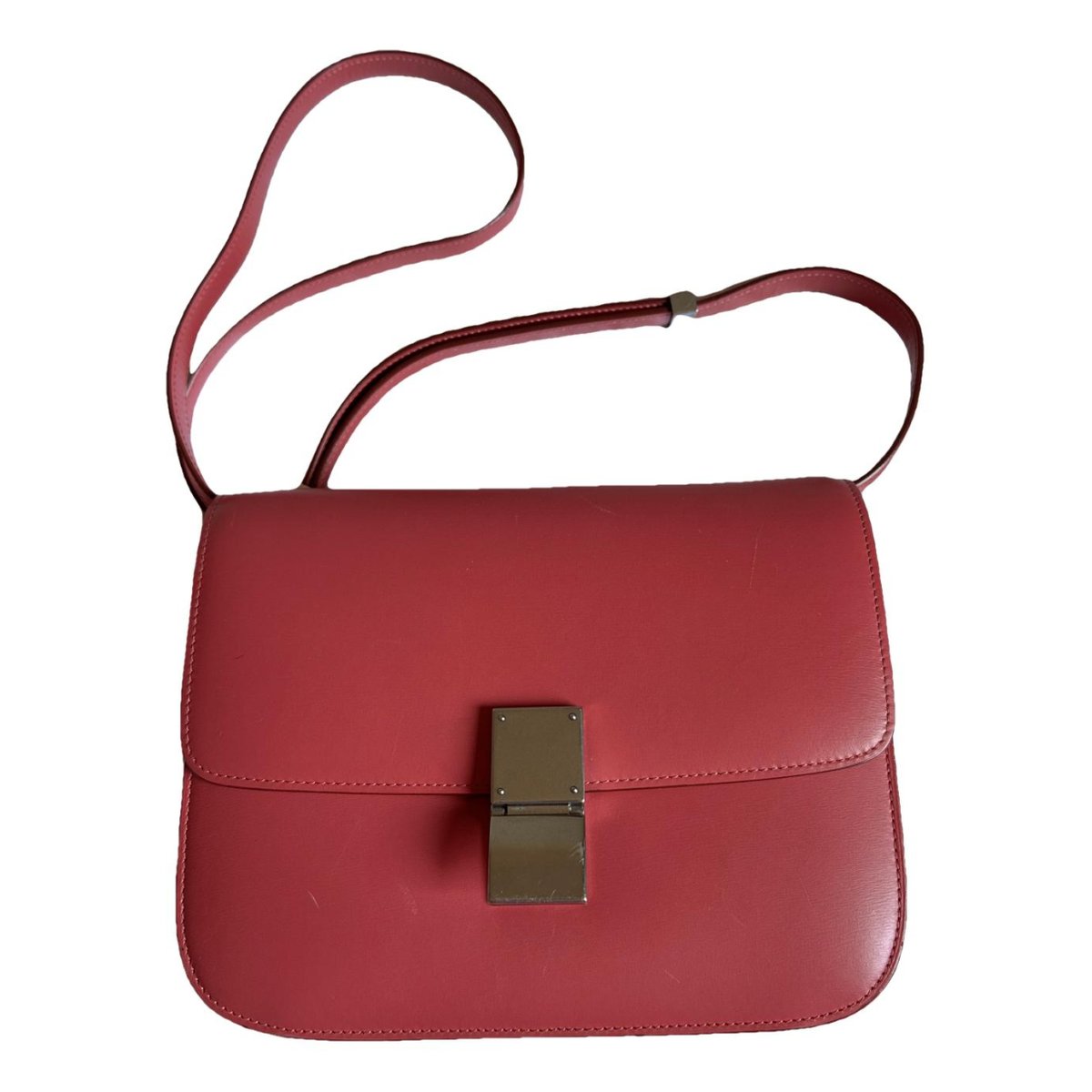 Classic leather crossbody bag