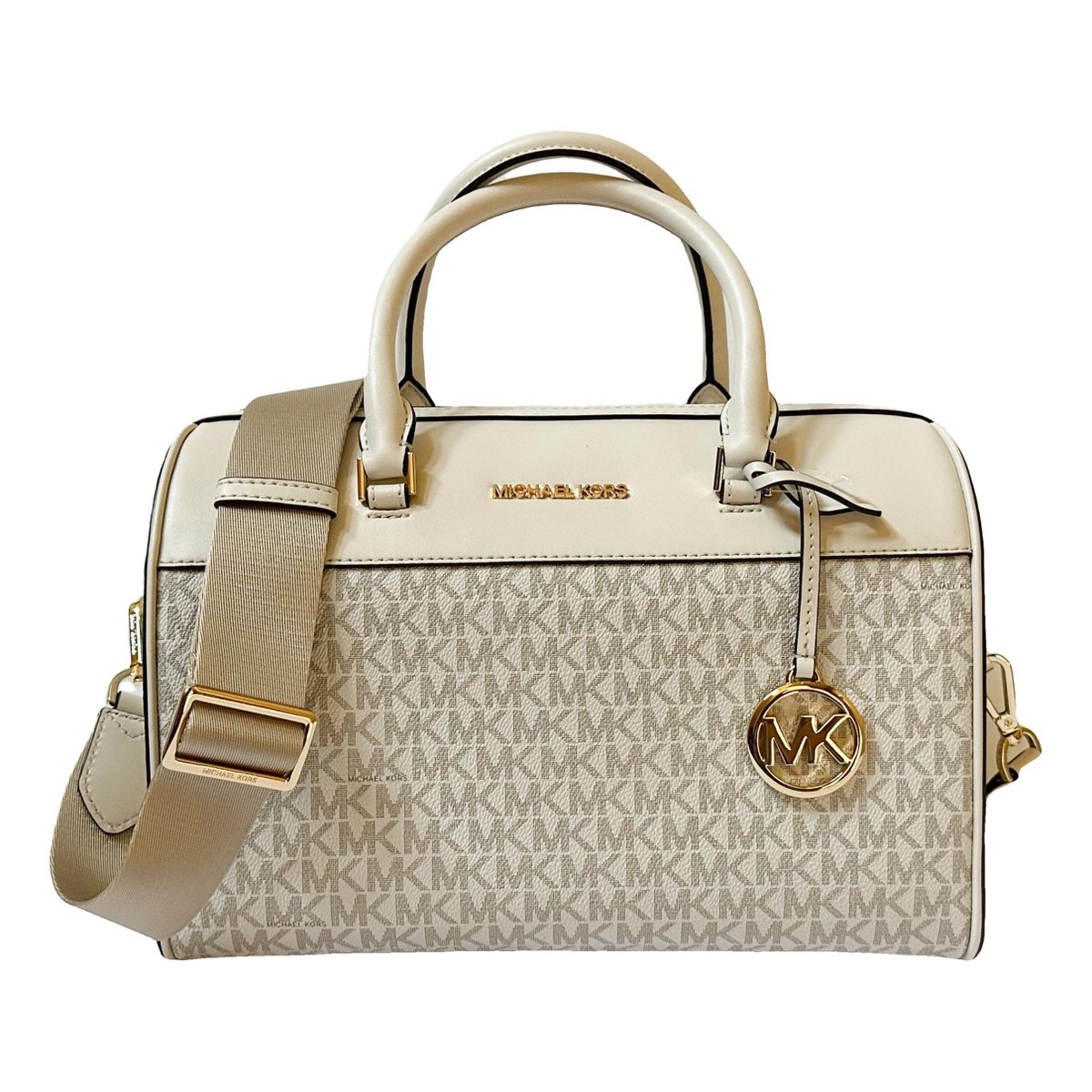 Jet Set vegan leather satchel