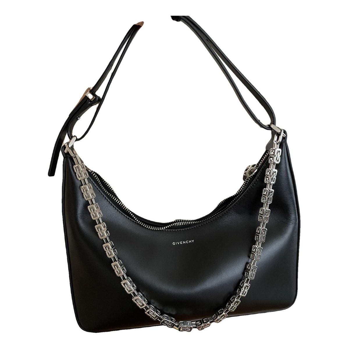 Moon Cut Out leather handbag