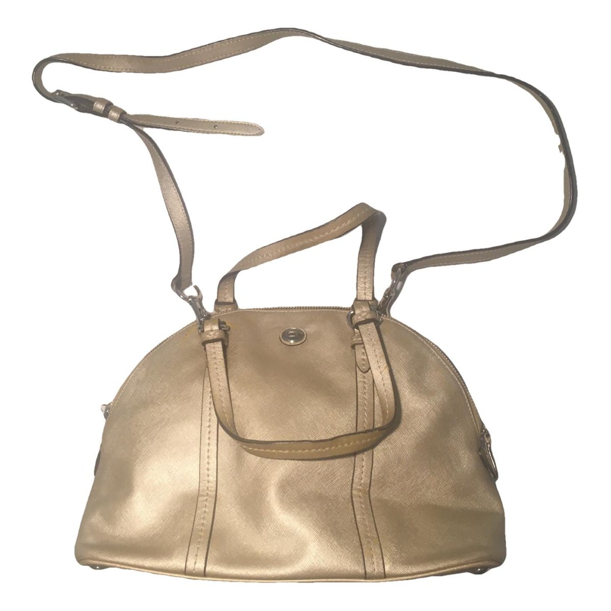 Cartable mini sierra leather crossbody bag