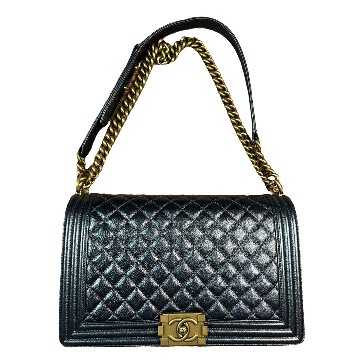 Boy leather crossbody bag
