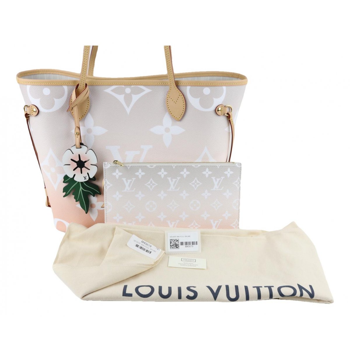 Neverfull leather tote