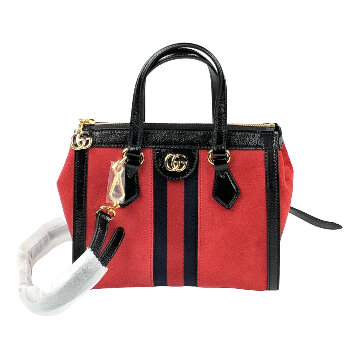 Ophidia Top Handle leather satchel