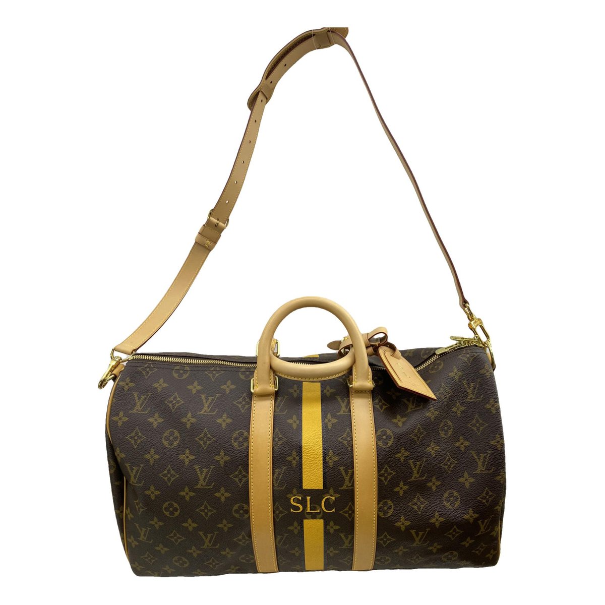 Speedy leather handbag