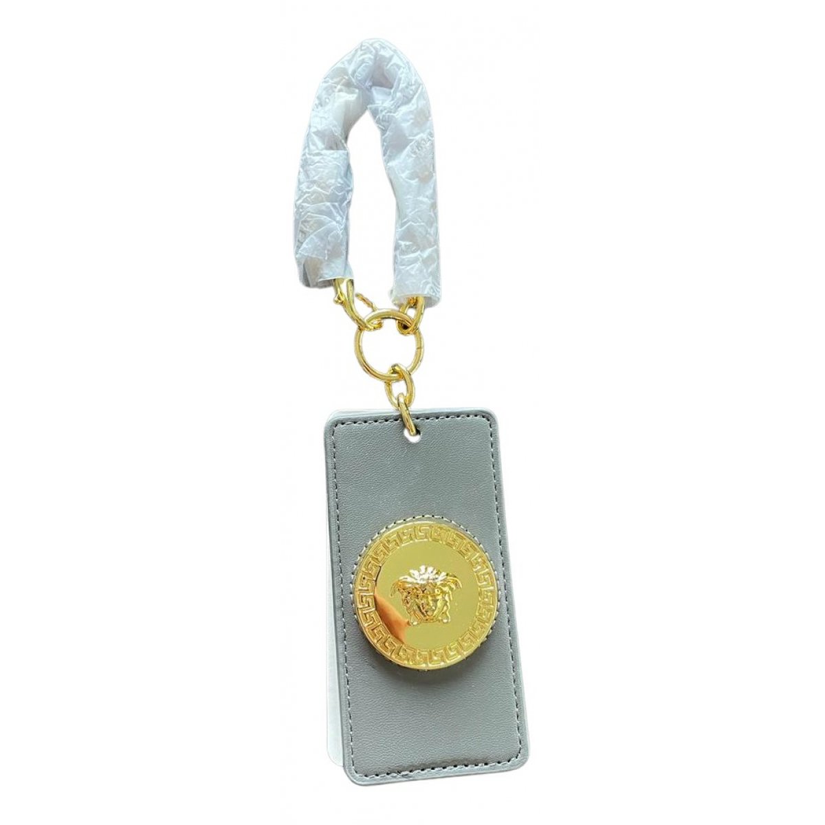 La Medusa leather purse