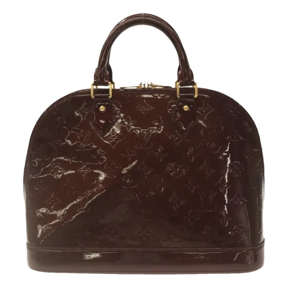 Alma patent leather handbag