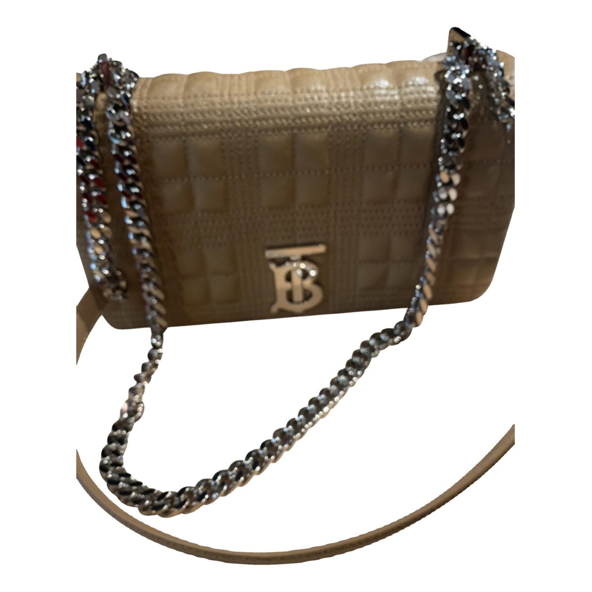 TB bag leather handbag