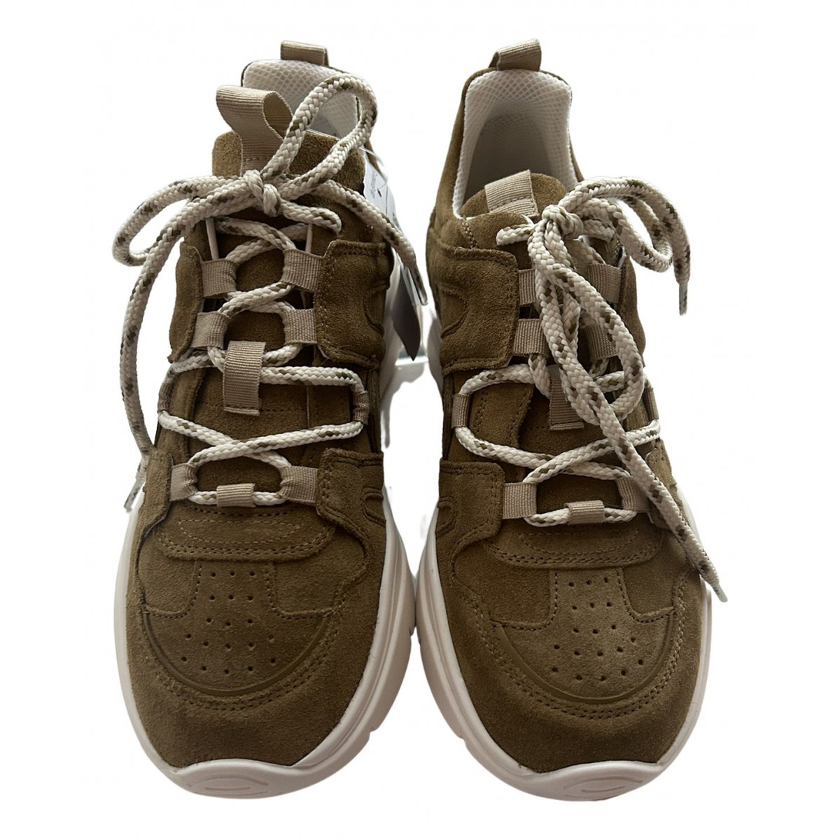 Kaisee leather trainers