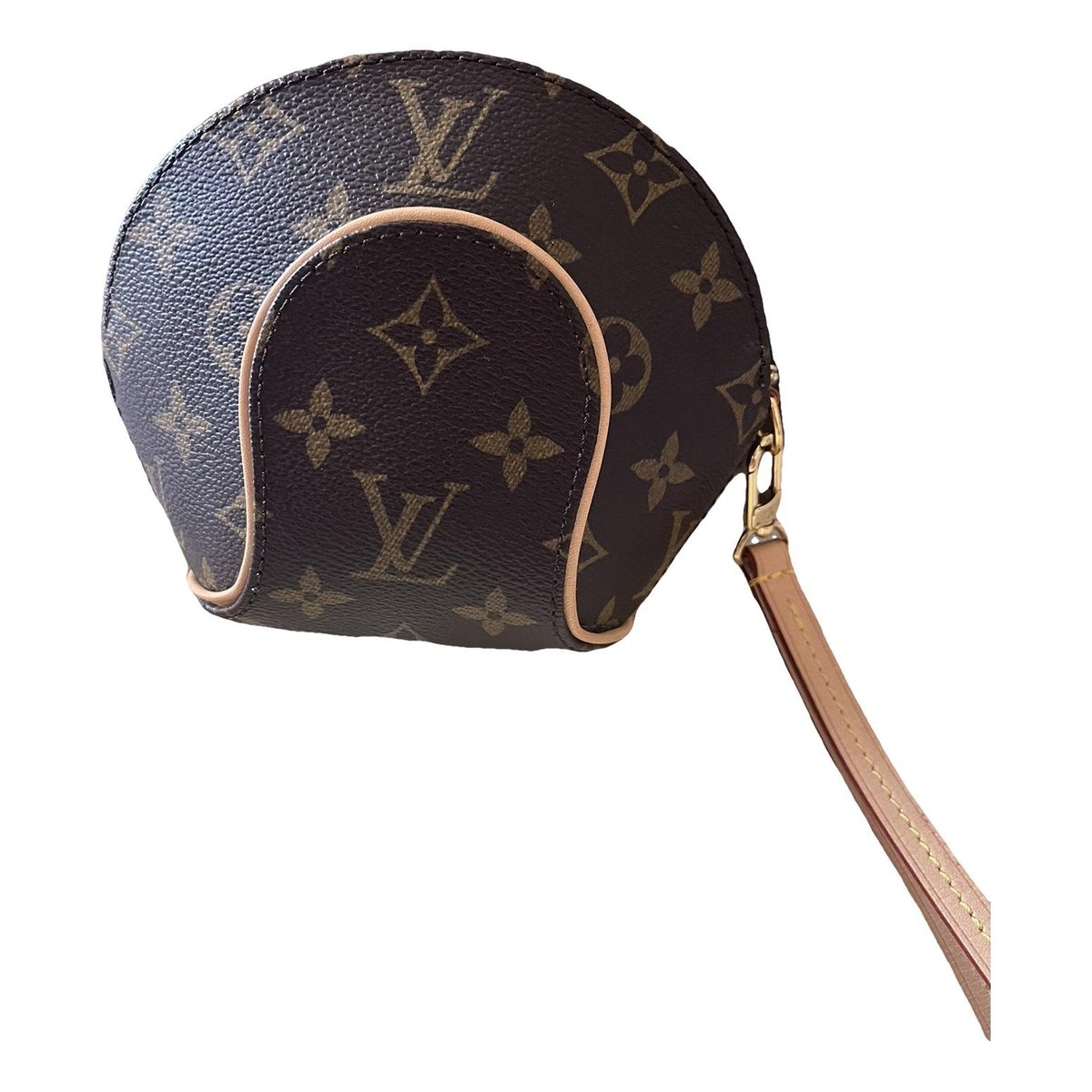 Ellipse leather handbag