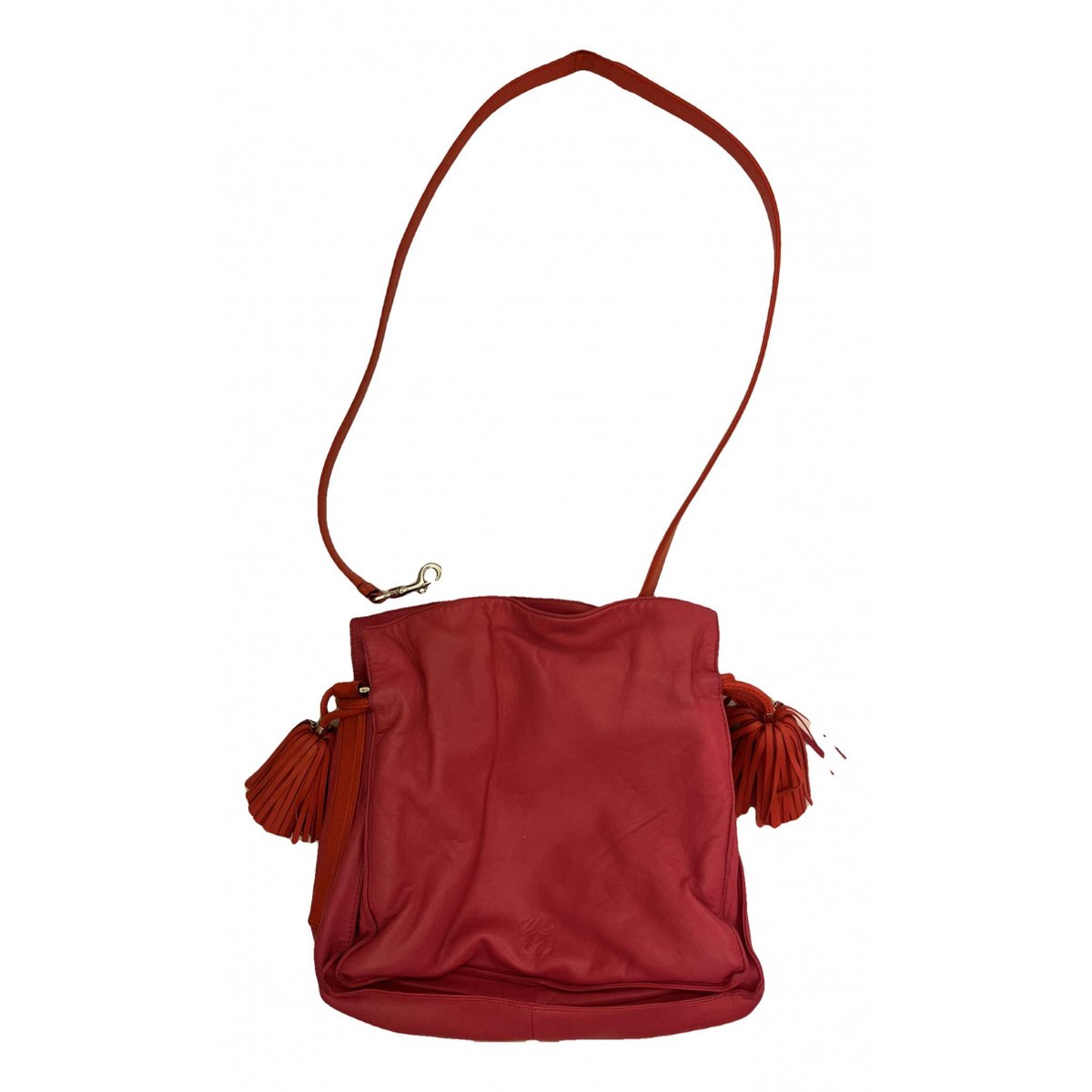 Flamenco leather handbag