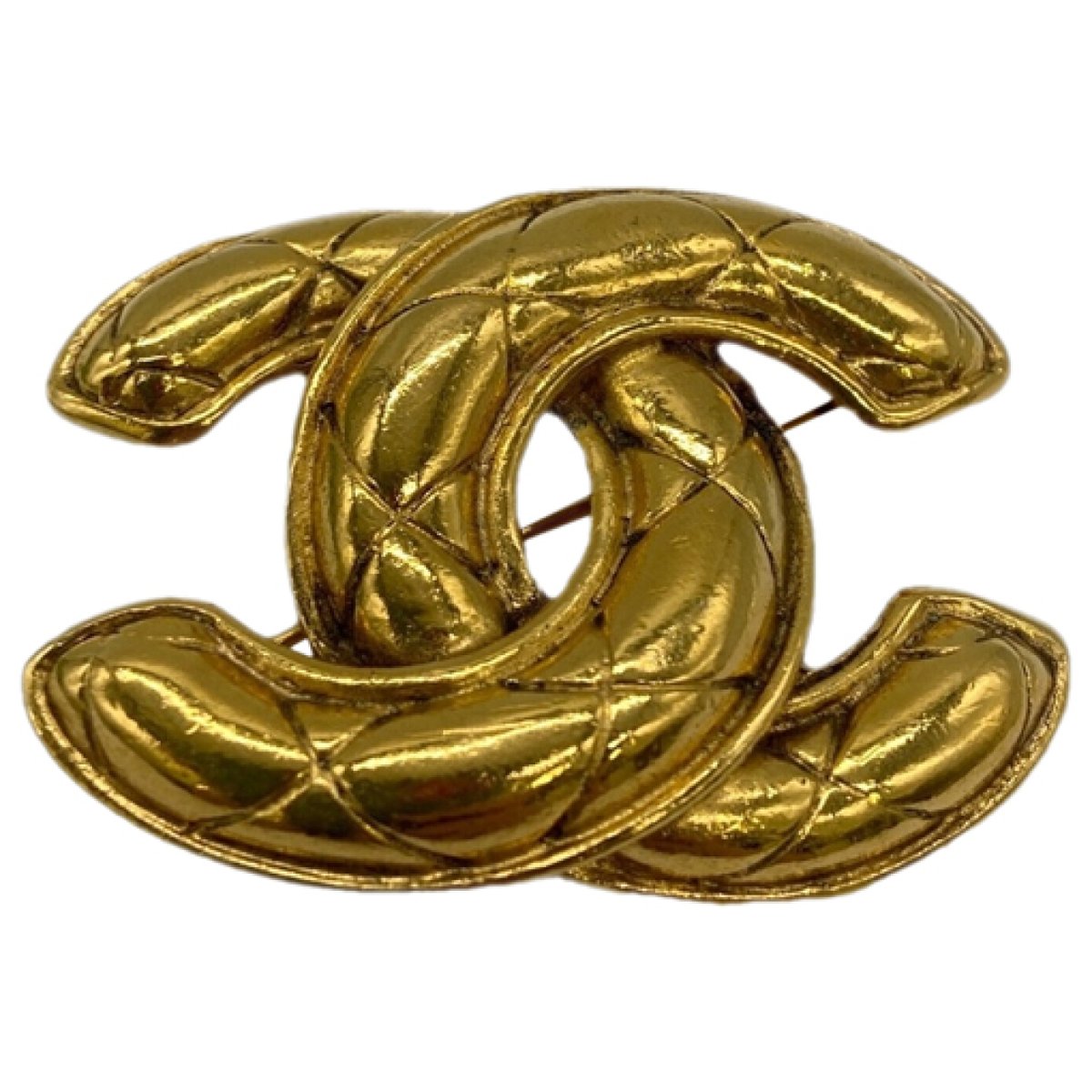 Matelassé pin & brooche