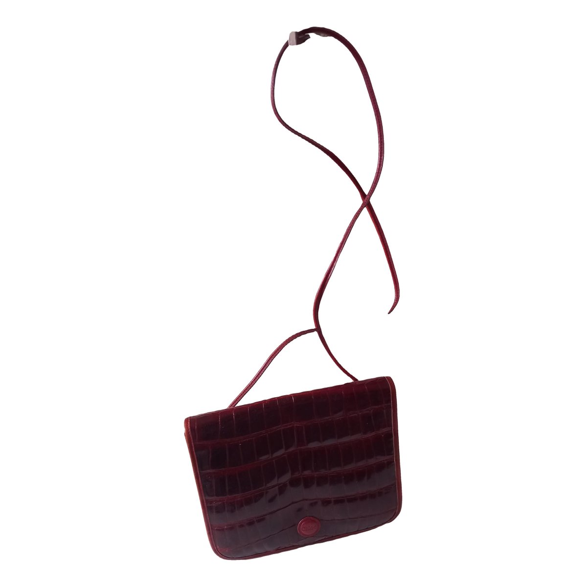 C leather crossbody bag