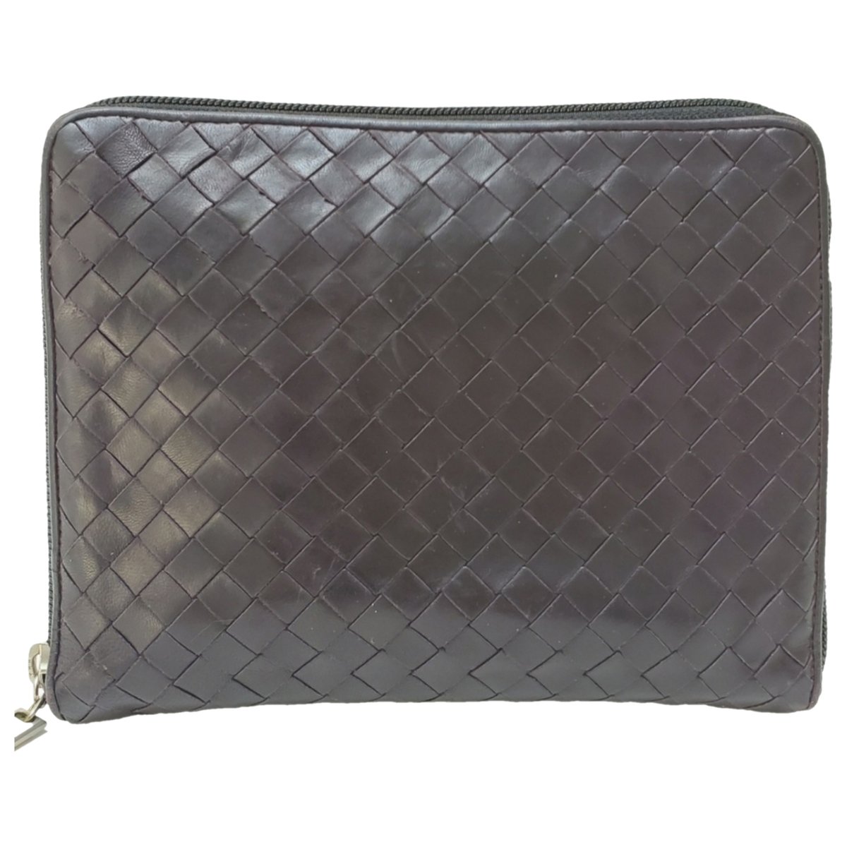 Cassette leather handbag