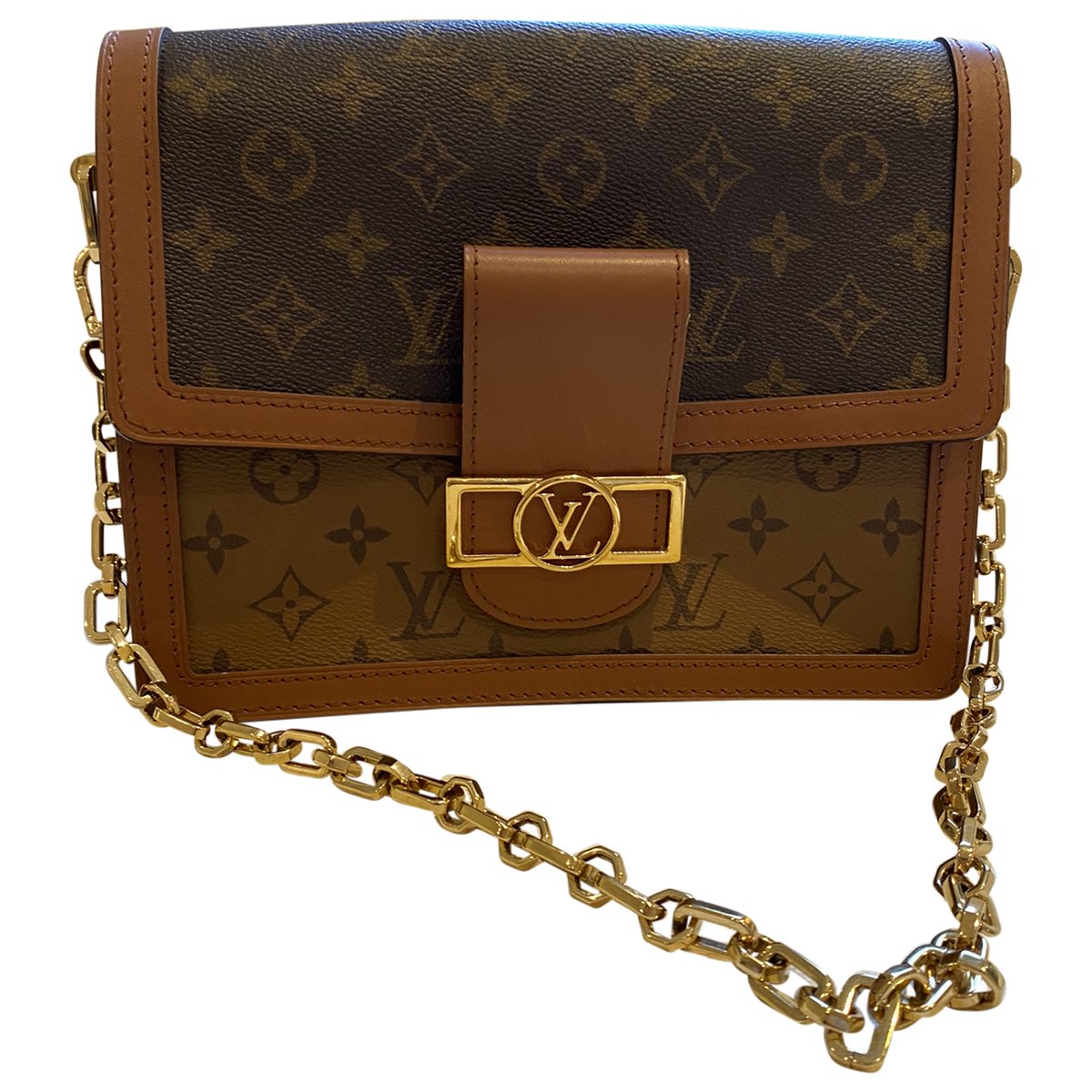 Dauphine vinyl handbag