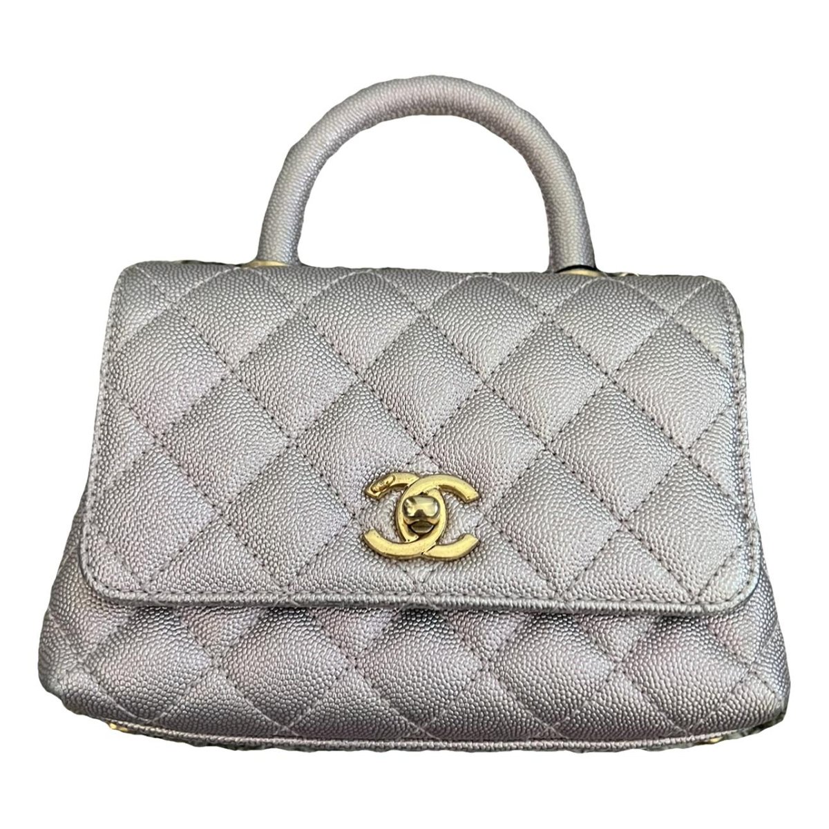 Coco Handle leather handbag