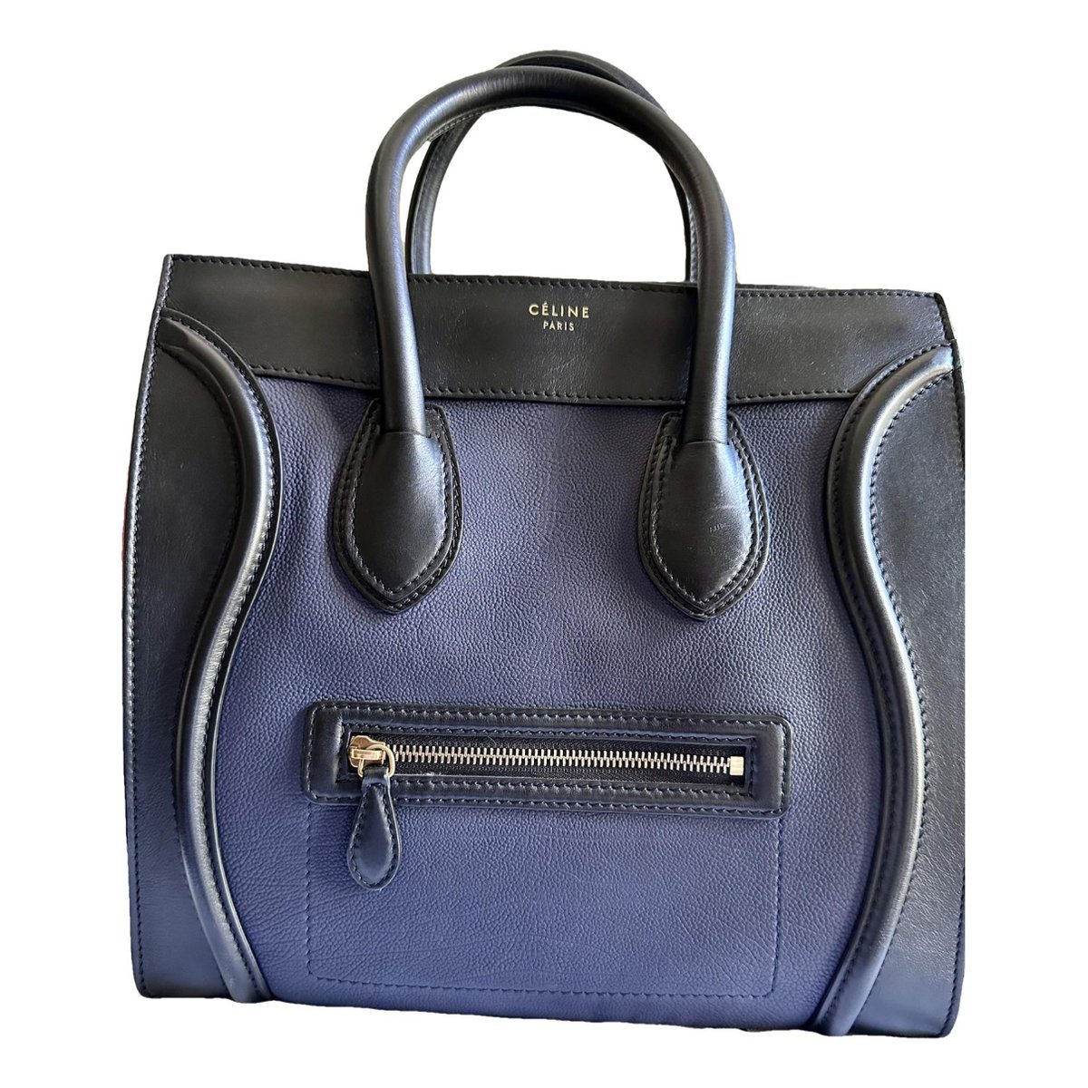 Luggage leather handbag