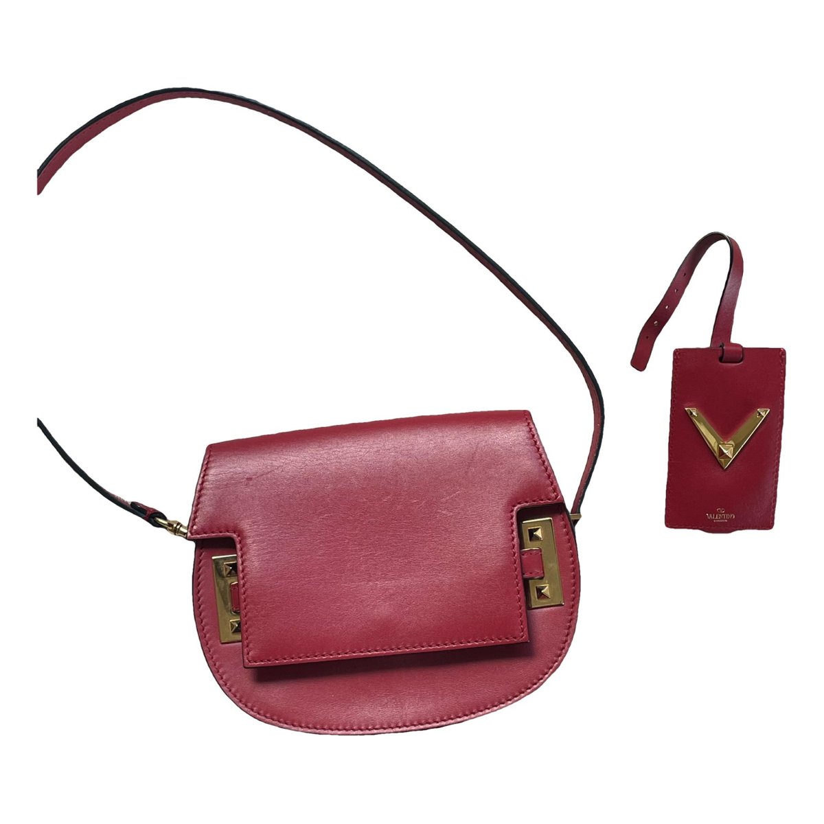 My Rockstud leather handbag