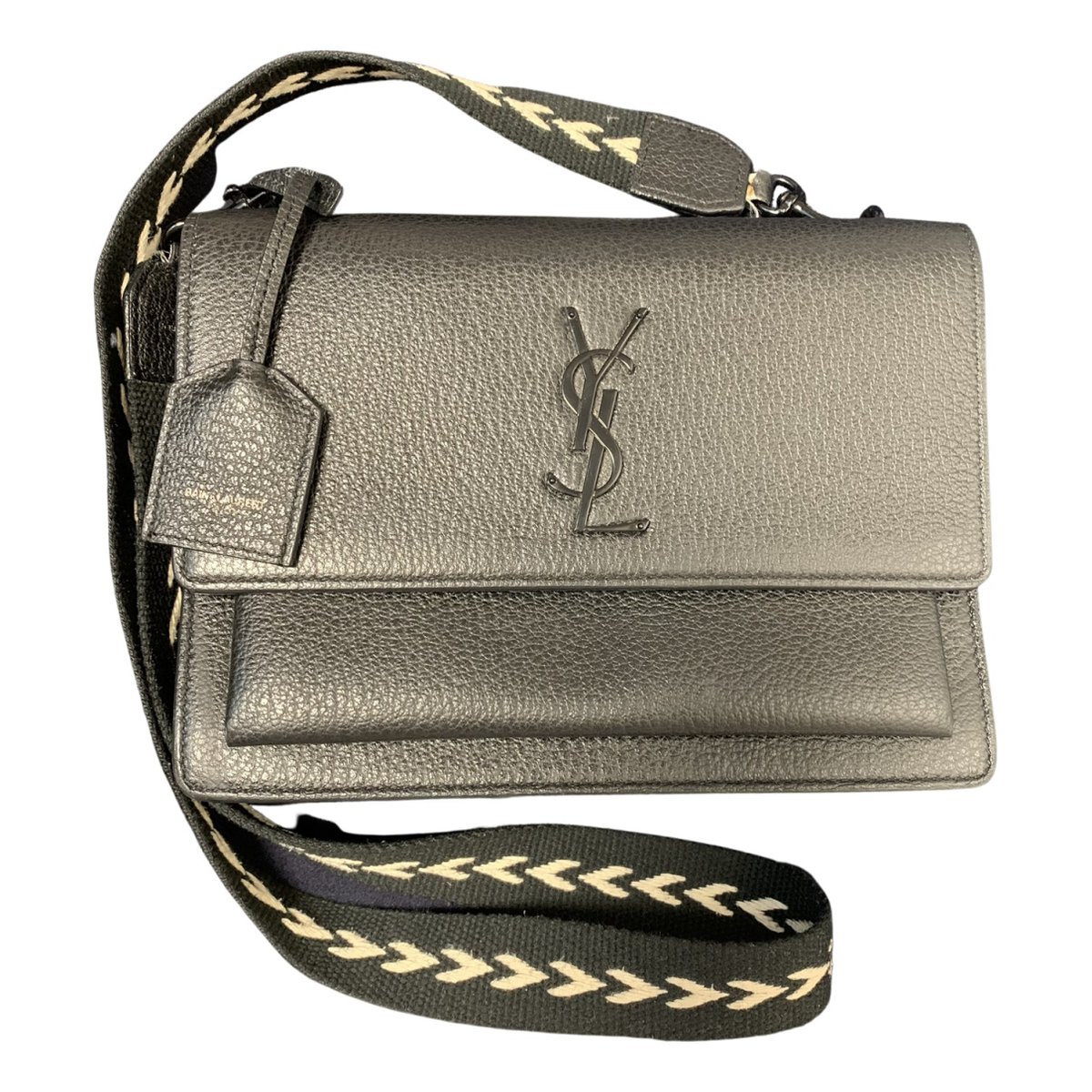 Sunset leather crossbody bag
