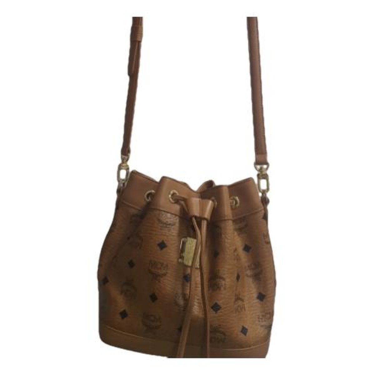 Heritage Drawstring leather crossbody bag