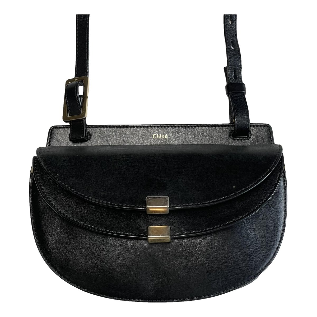Georgia pony-style calfskin crossbody bag