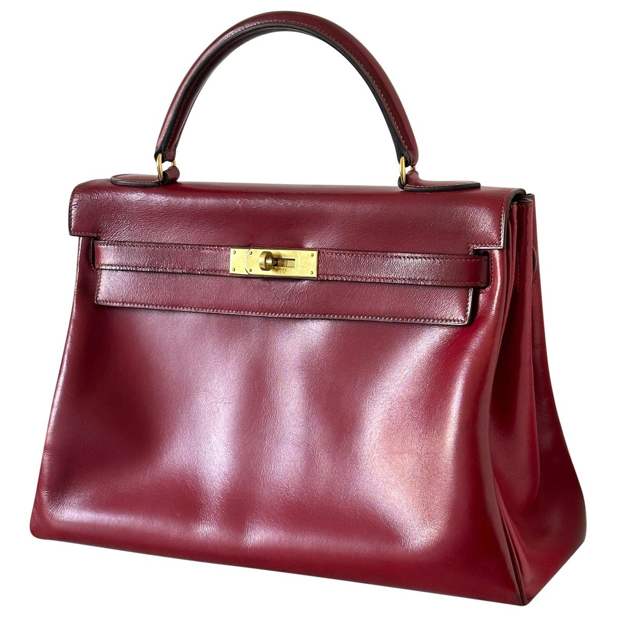 Kelly 32 leather handbag