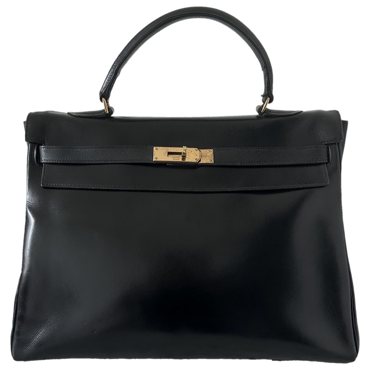 Kelly 35 leather handbag
