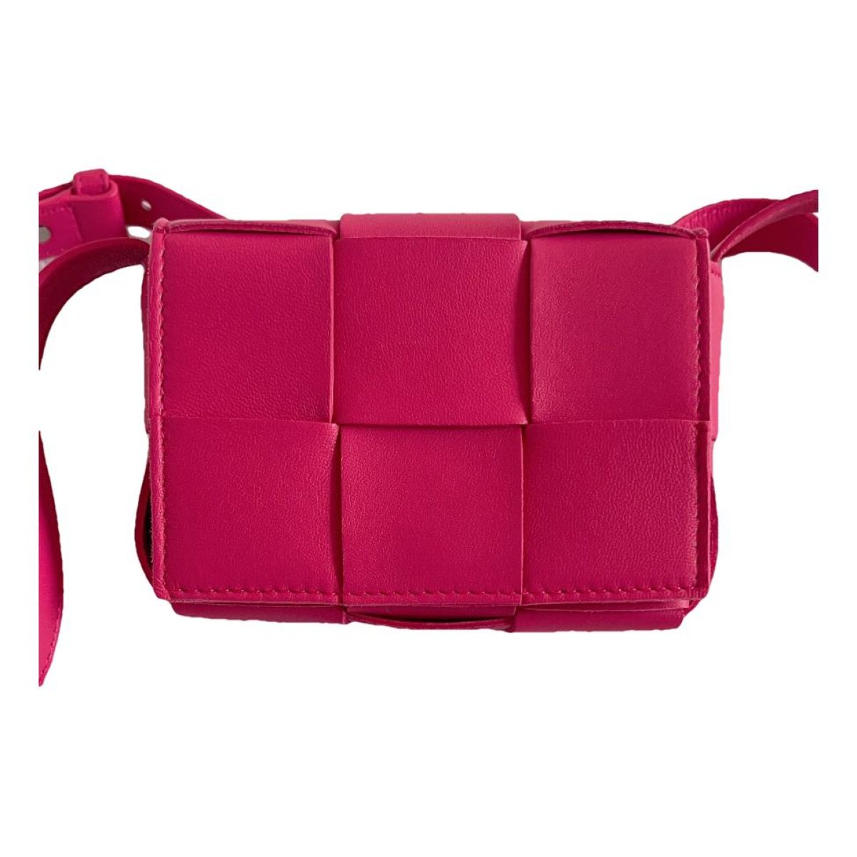 Cassette leather crossbody bag