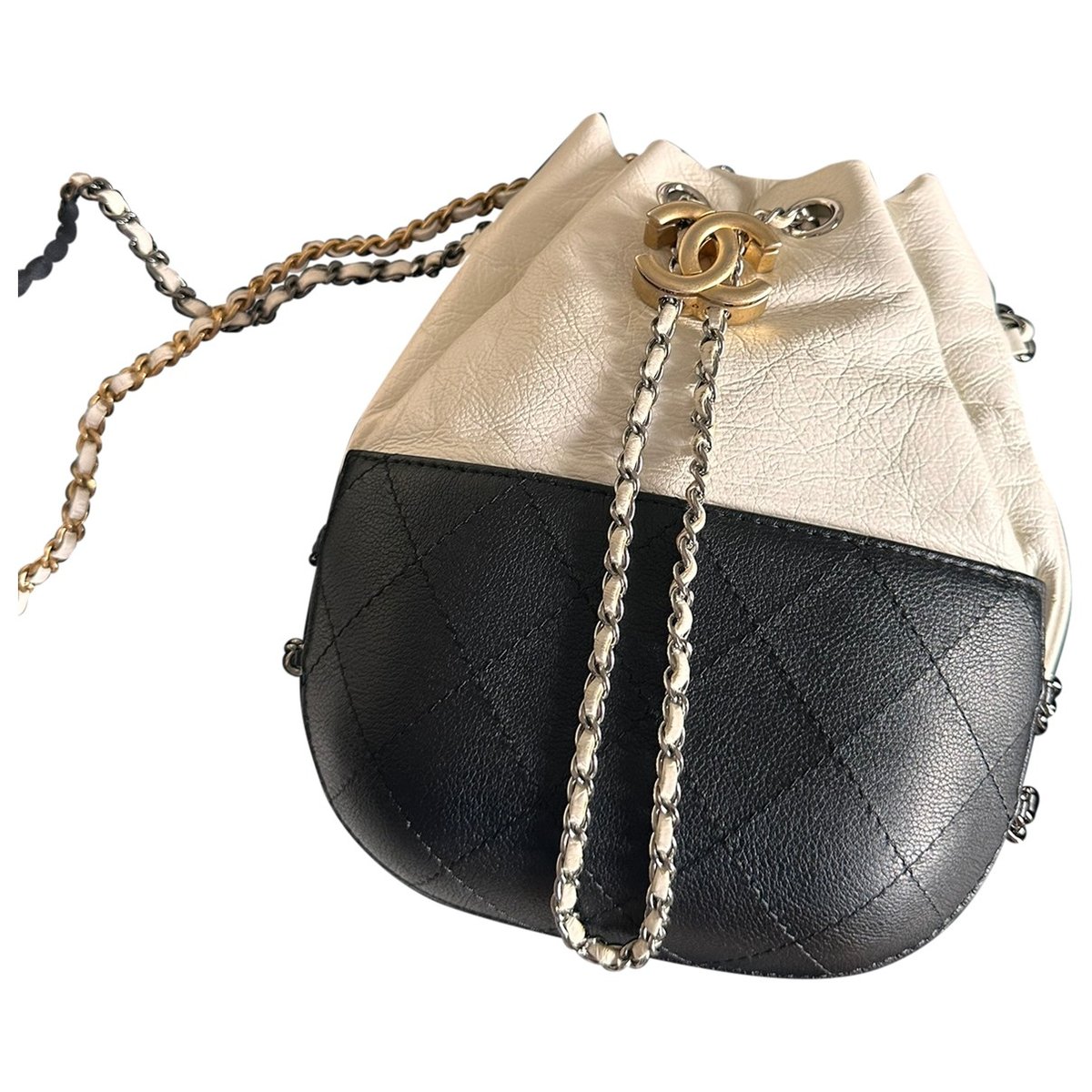Gabrielle Bucket leather crossbody bag