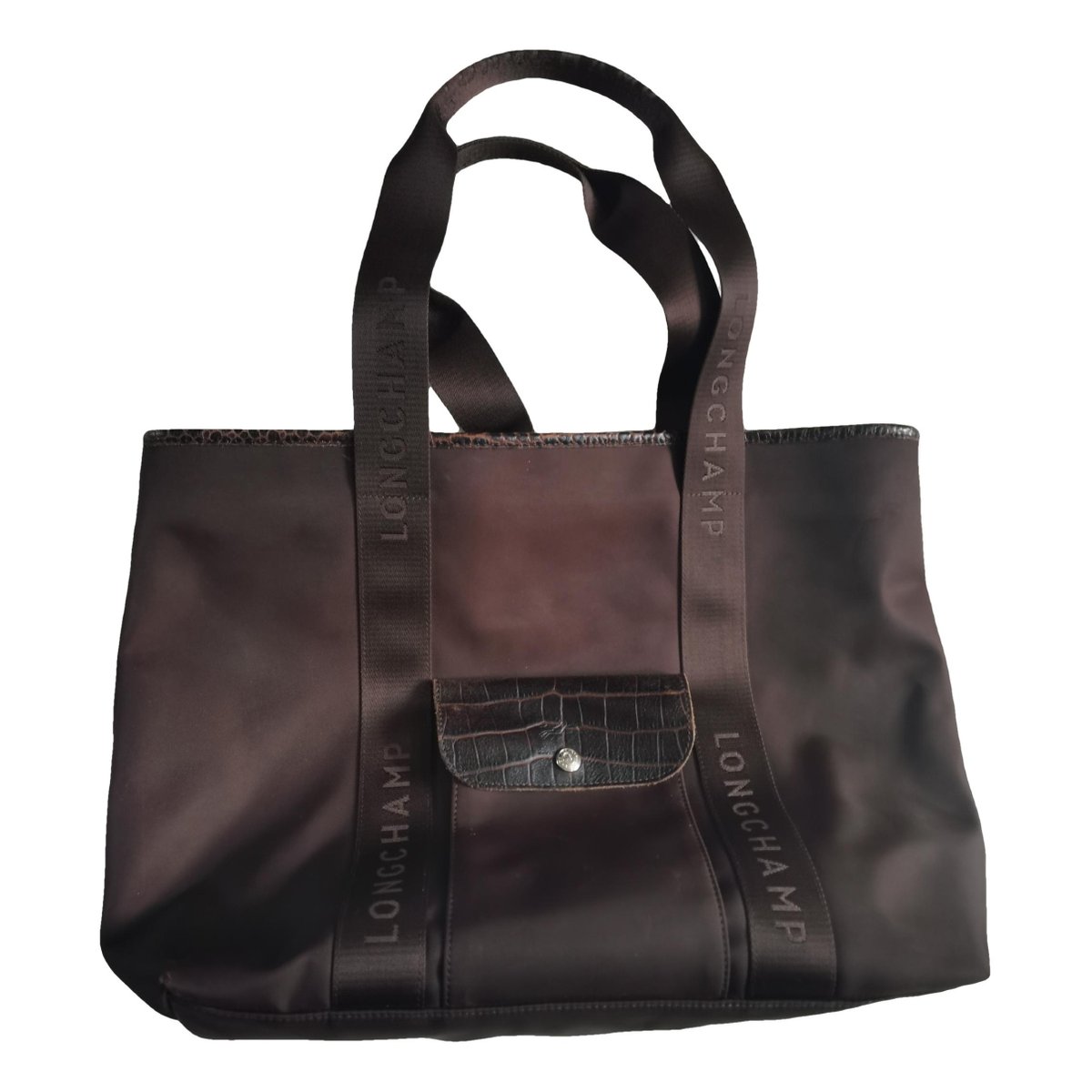 3D leather travel bag