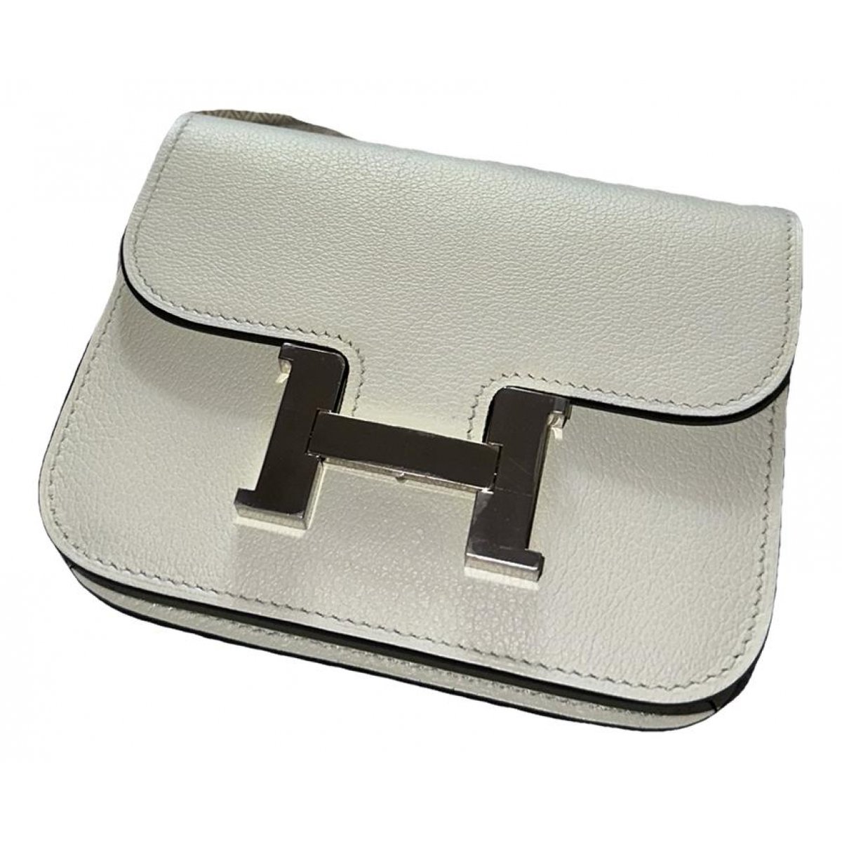 Constance leather clutch bag