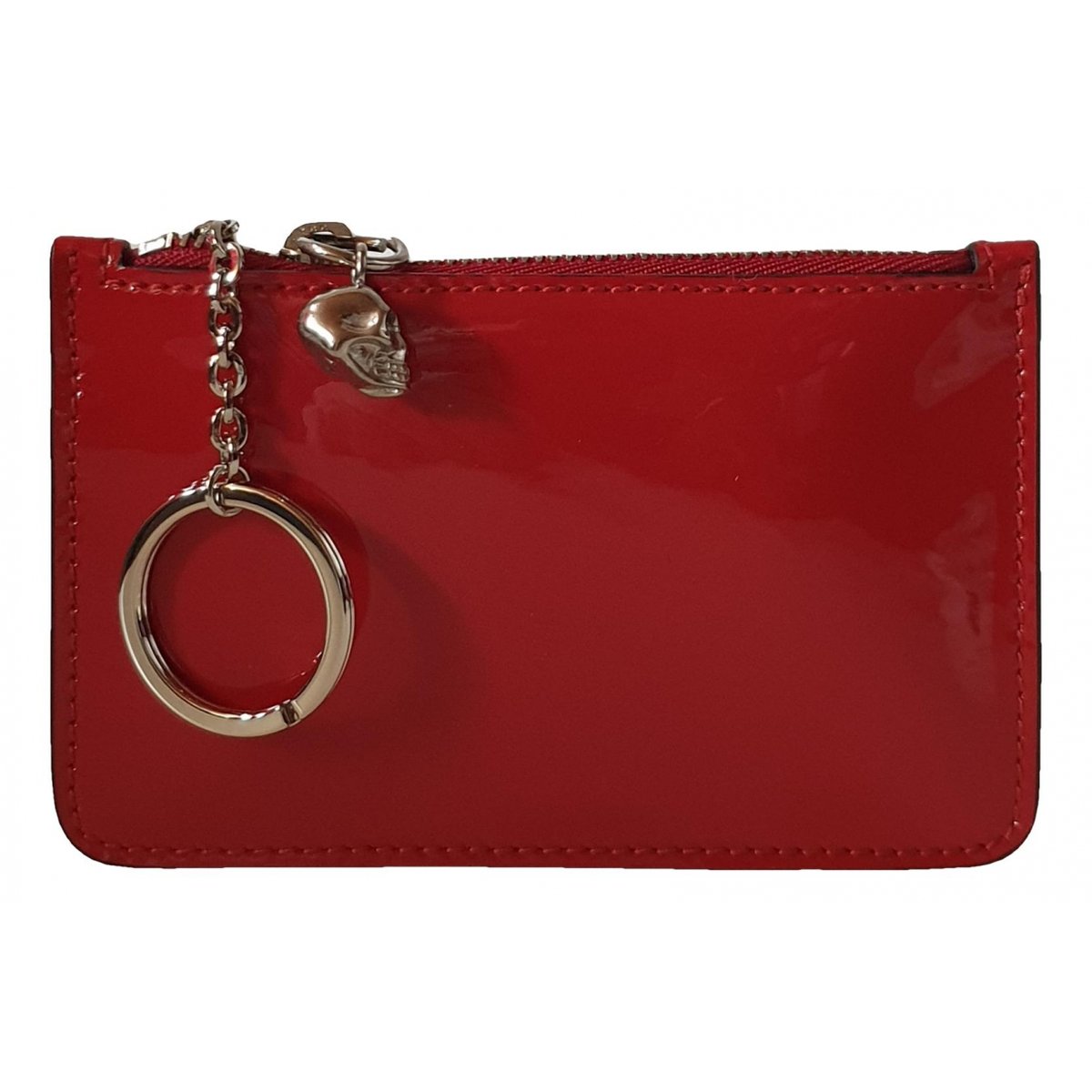 Skull leather bag