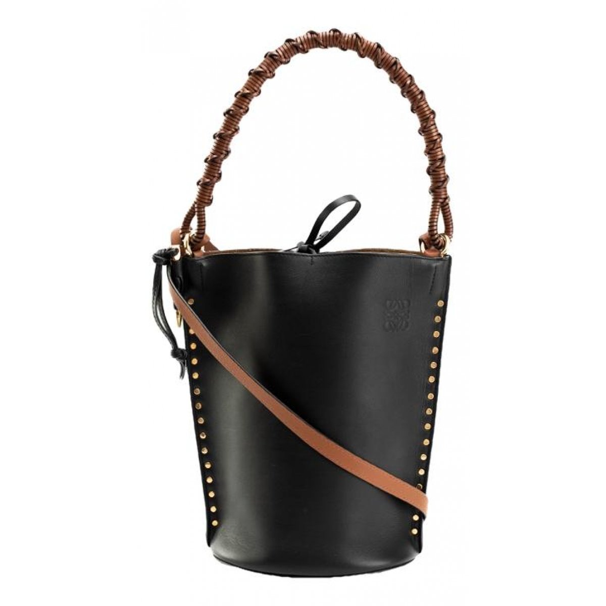 Gate Bucket leather bag