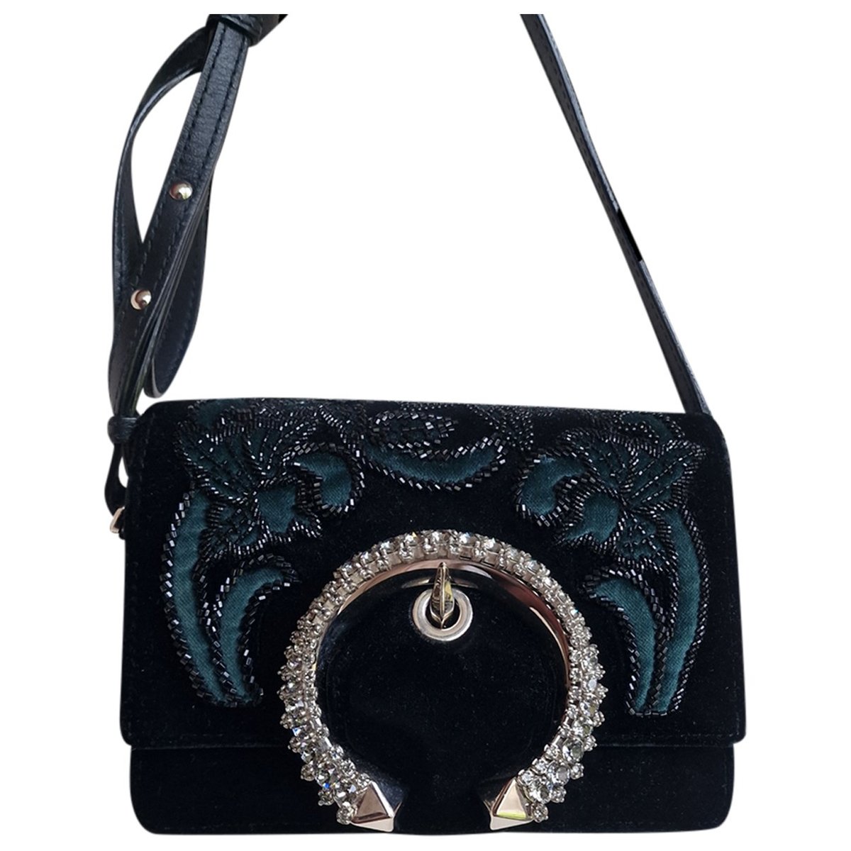 Madeline velvet handbag