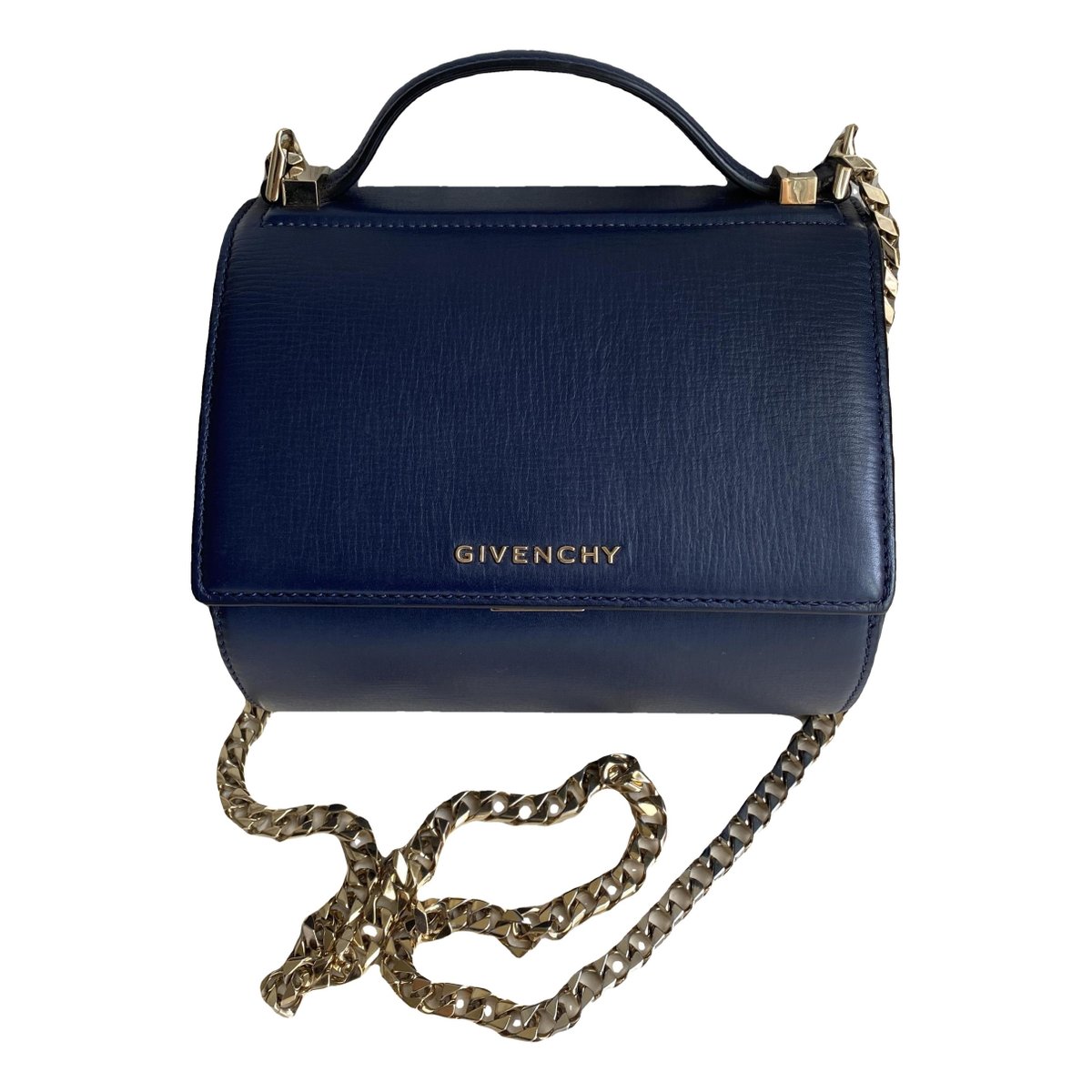 Pandora Box leather handbag