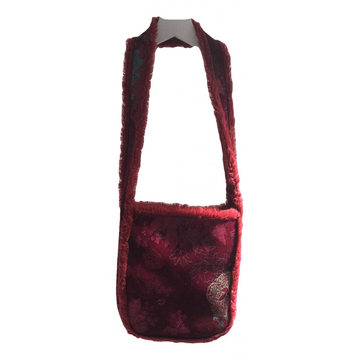 Faux fur crossbody bag