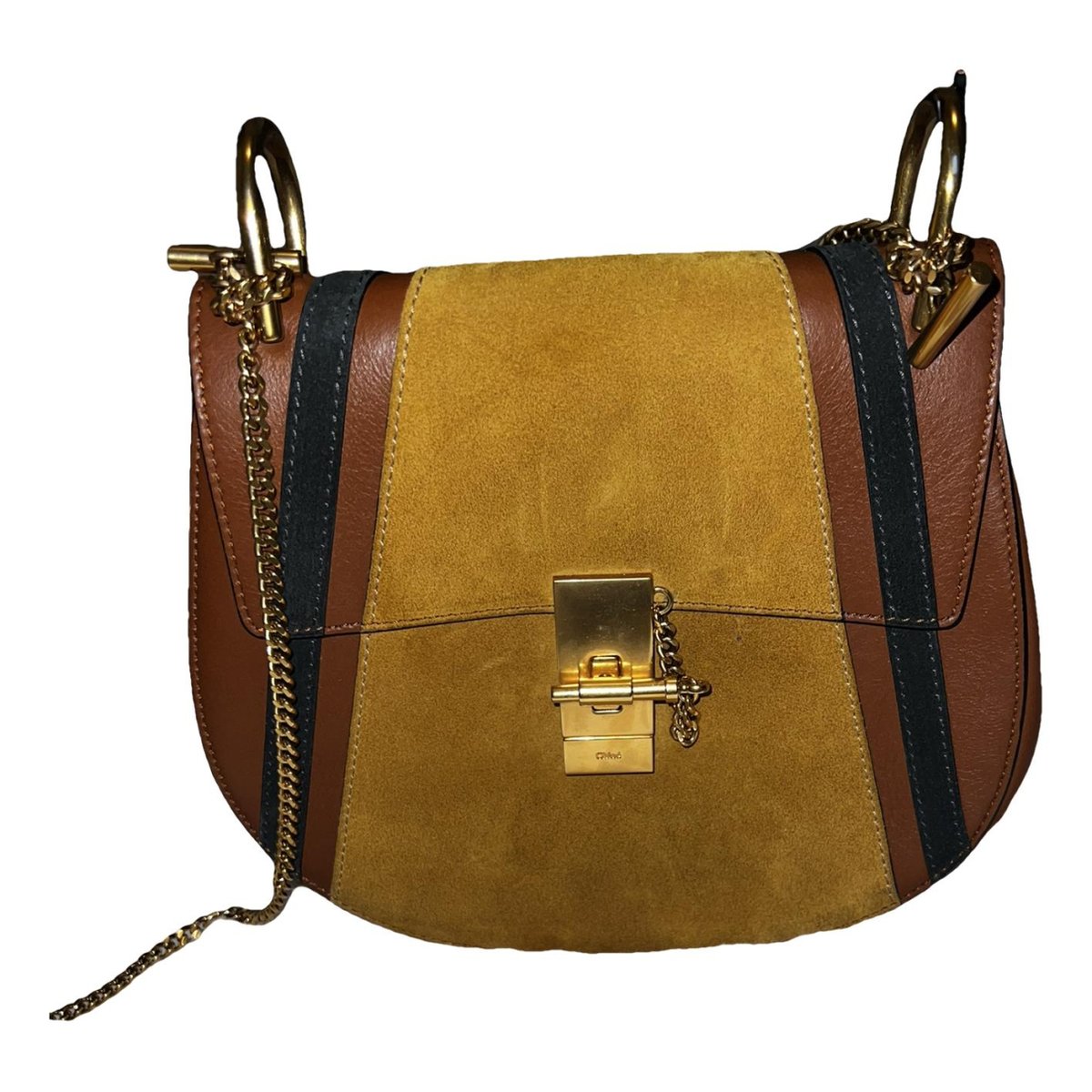 Drew velvet crossbody bag