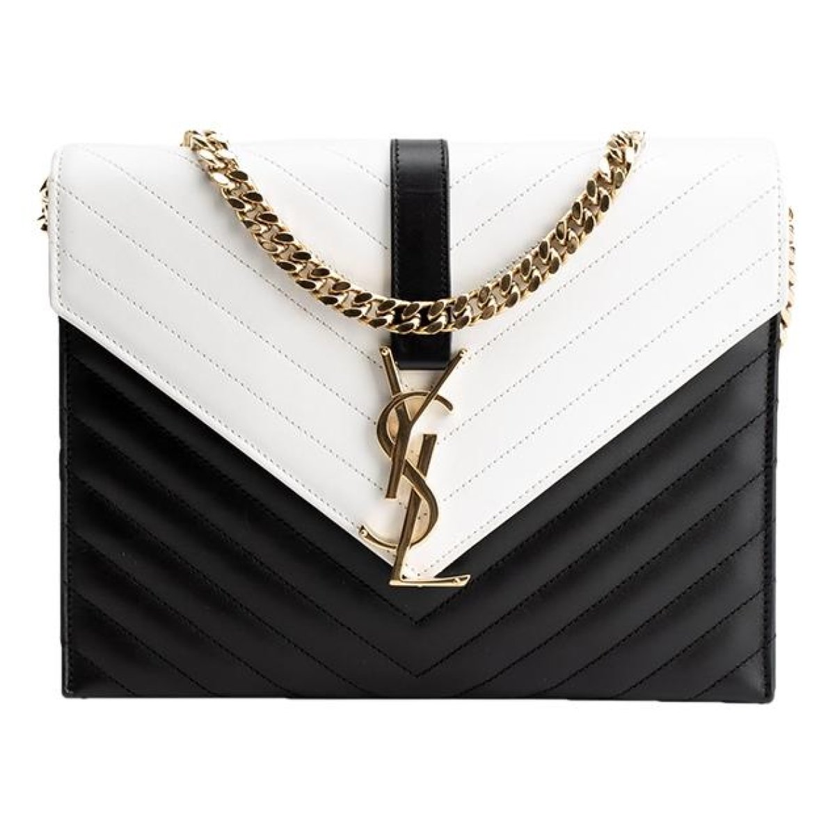 Envelope leather bag