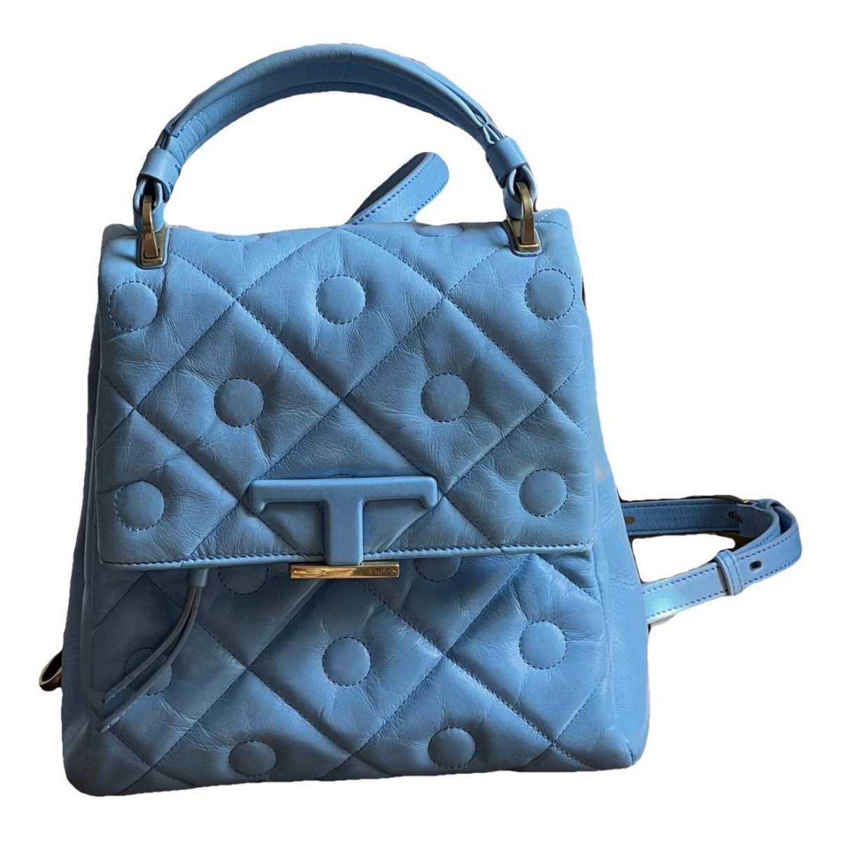 Shopping Media leather handbag