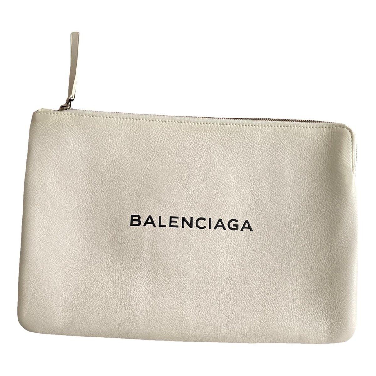 Everyday leather clutch bag