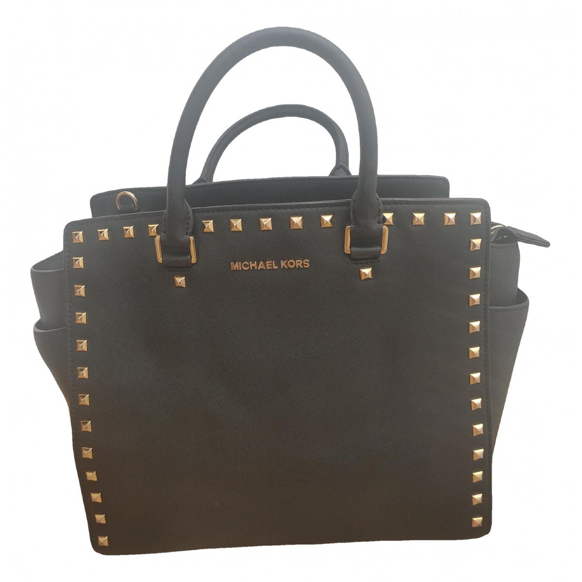 Selma leather handbag