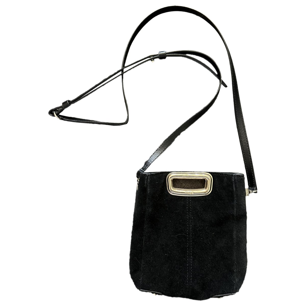 Sac M leather crossbody bag