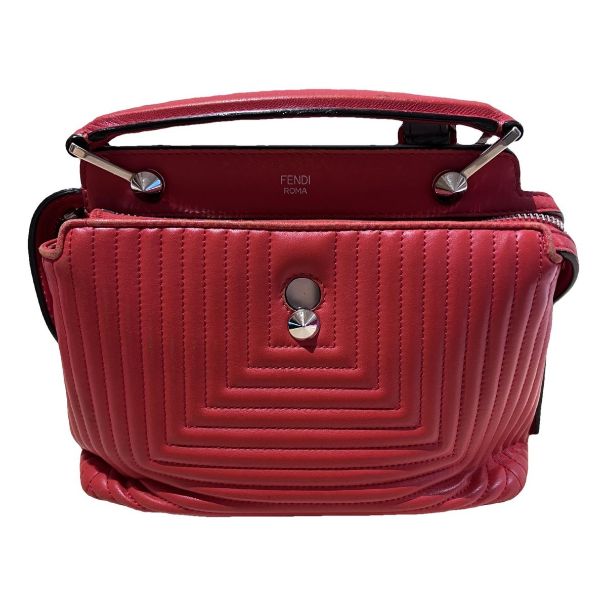 Dot Com leather crossbody bag