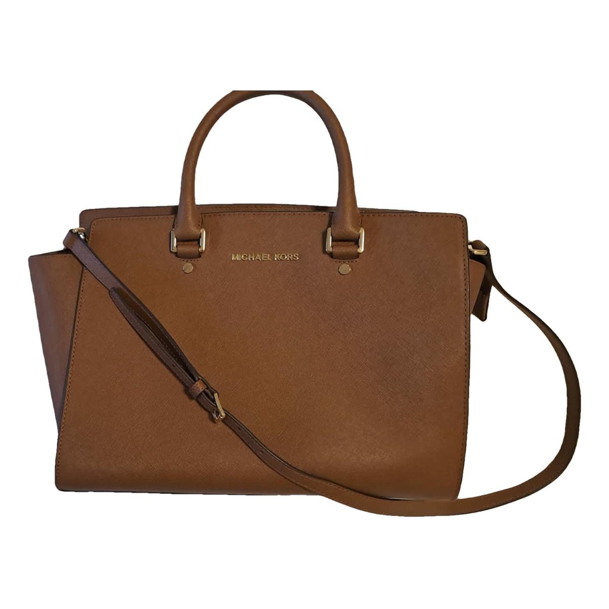 Selma leather crossbody bag
