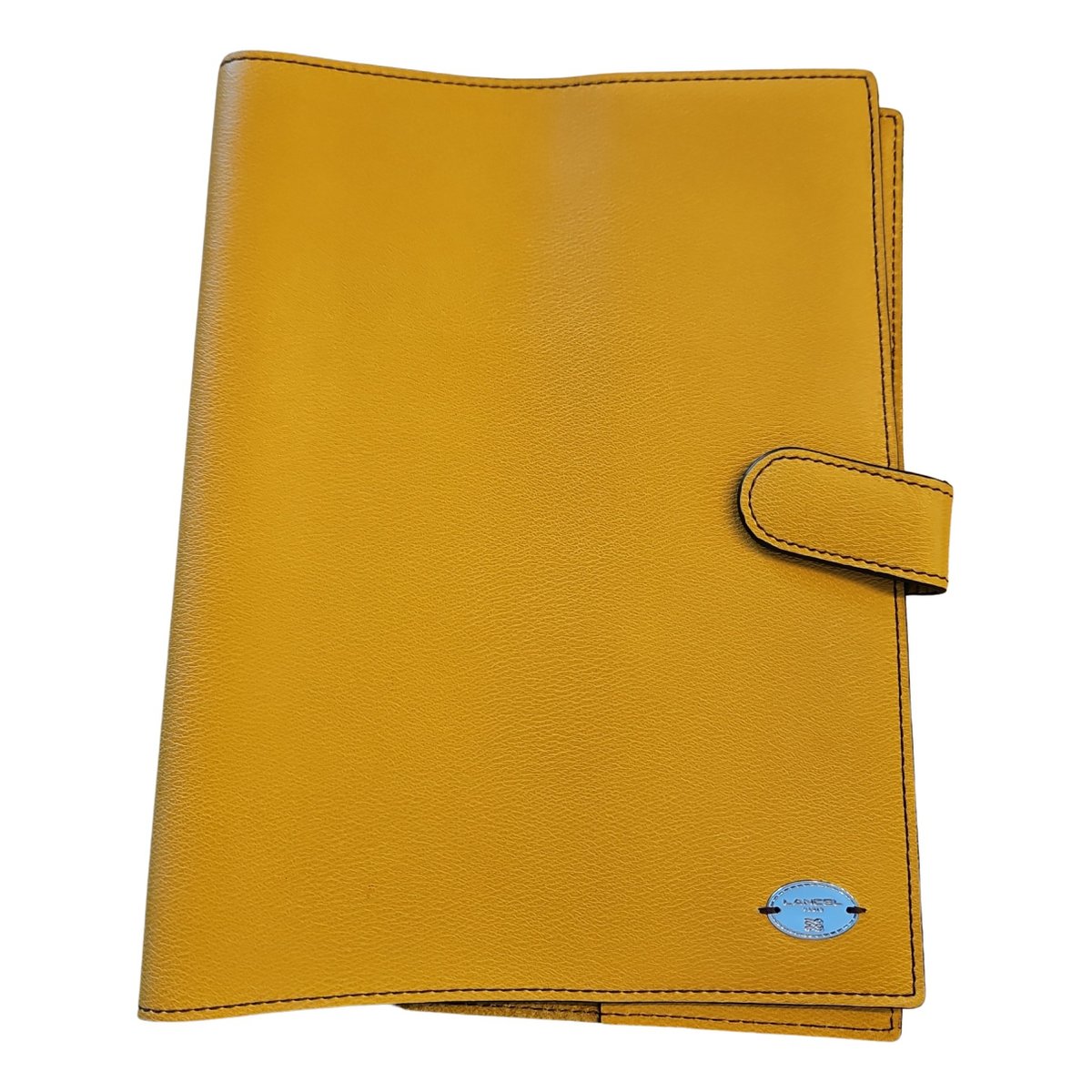 Lettrines leather purse