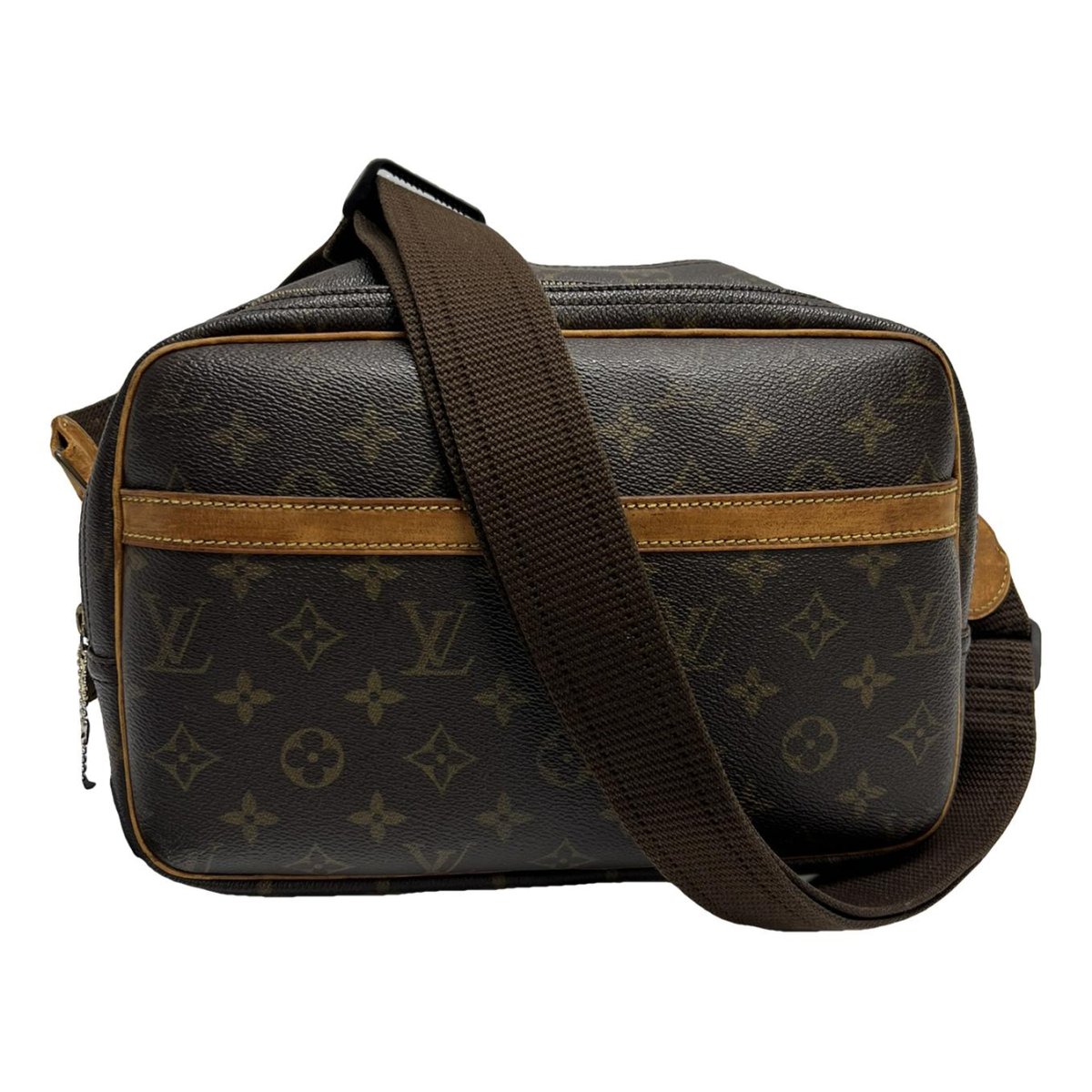 Reporter leather crossbody bag