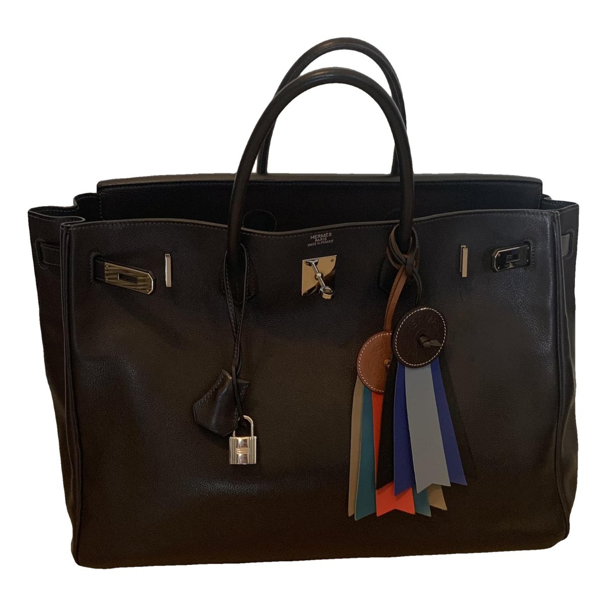 Birkin 40 leather handbag