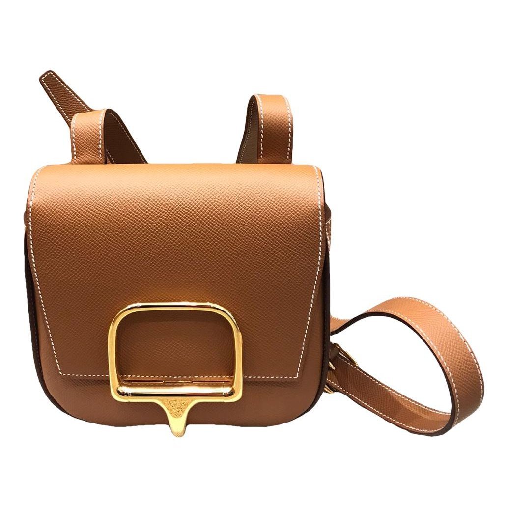 Della leather handbag