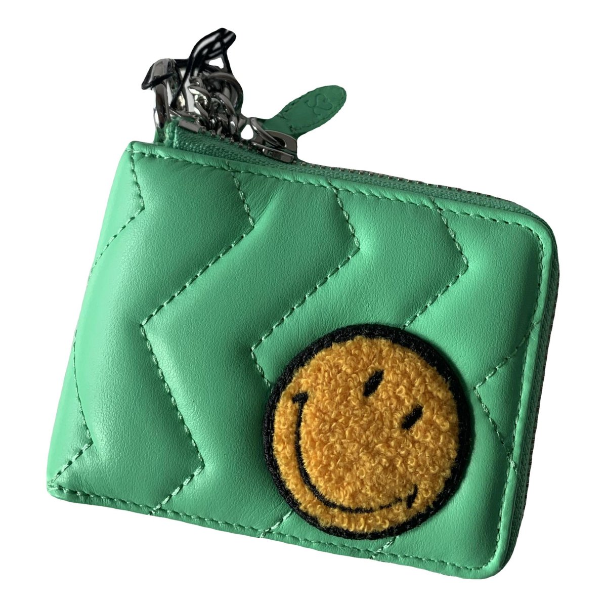 Yza leather clutch bag