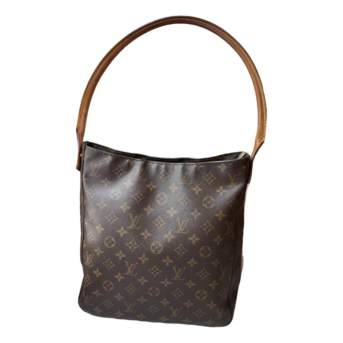 Looping cloth handbag