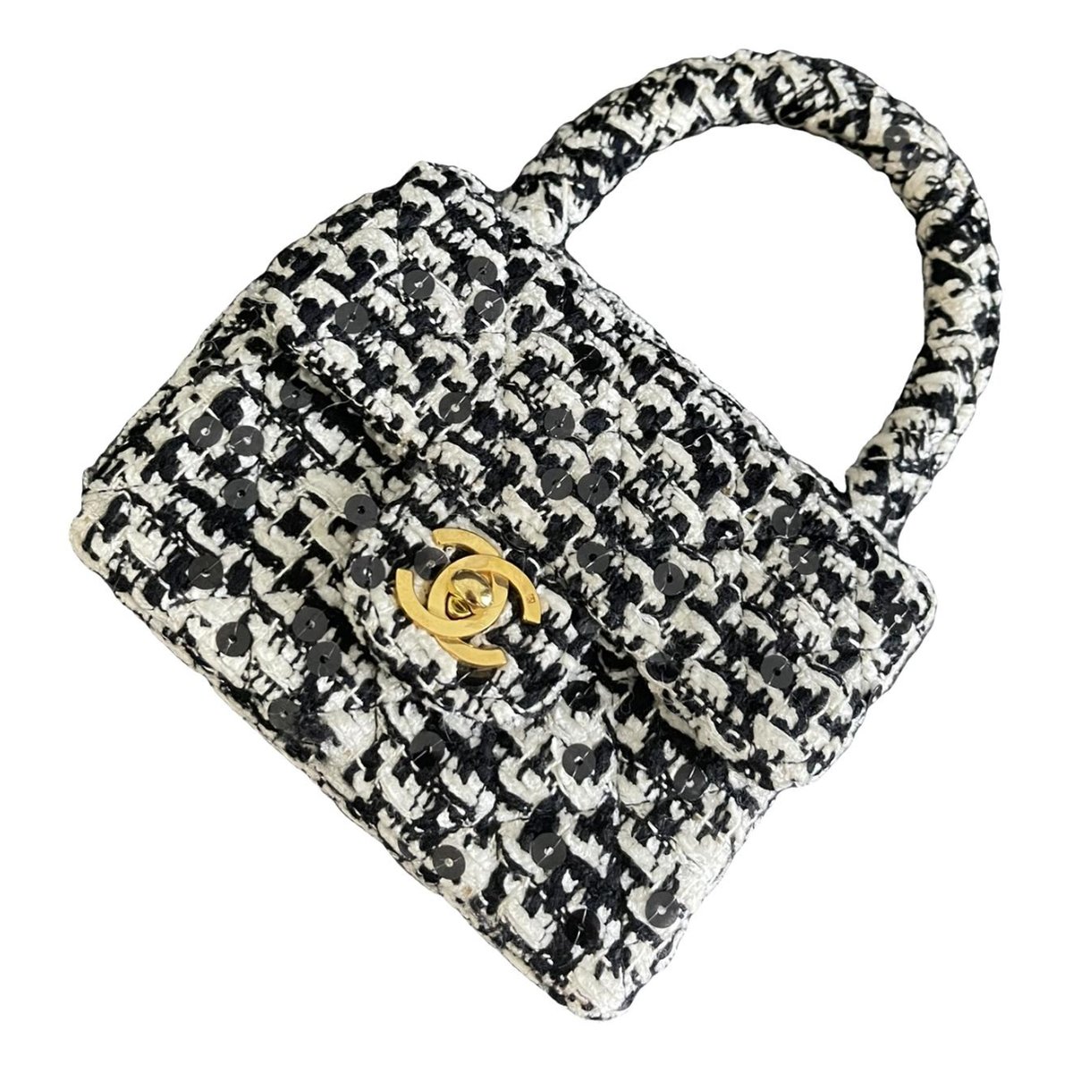 Timeless Classique Top Handle tweed handbag